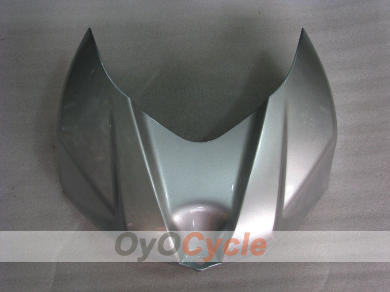 Kit de carénage injecté pour GSX R1000 07-08 - Blanc, argenté - Style d'origine #OYO87902147