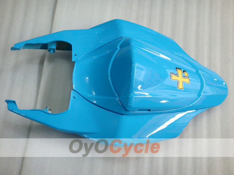 Kit de carénage injecté pour GSX R1000 07-08 - Bleu, noir - DUNLOP, Rizla+ #OYO87902156
