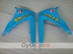 Kit de carénage injecté pour GSX R1000 07-08 - Bleu, noir - DUNLOP, Rizla+ #OYO87902156