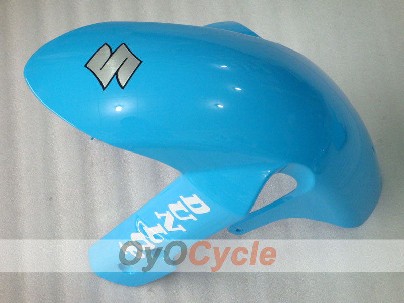 Kit de carénage injecté pour GSX R1000 07-08 - Bleu, noir - DUNLOP, Rizla+ #OYO87902156