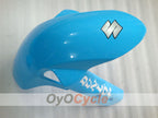 Kit de carénage injecté pour GSX R1000 07-08 - Bleu, noir - DUNLOP, Rizla+ #OYO87902156