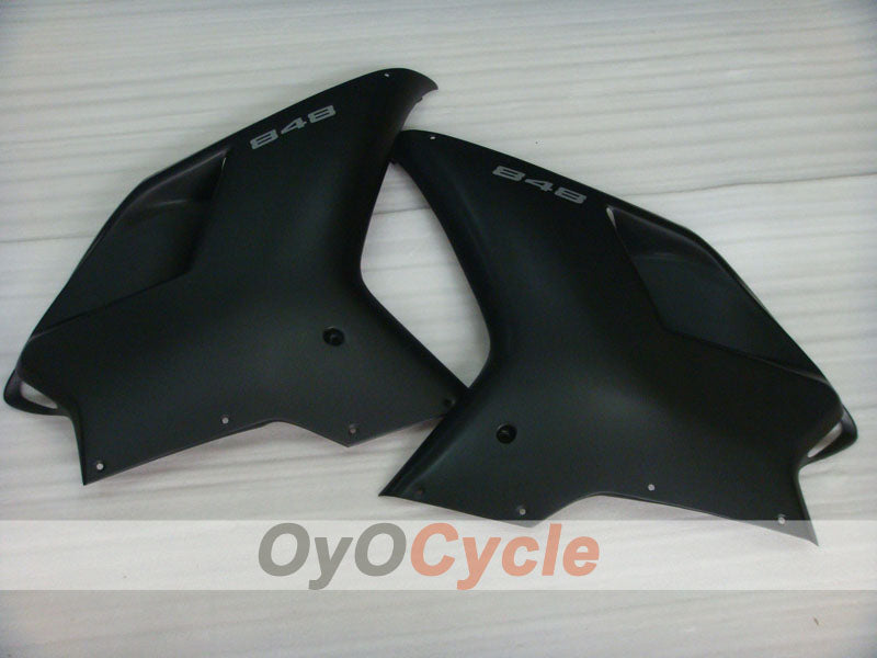 Kit de carénage à injection pour Ducati 848 08-13 - Noir, mat - Style d’origine #OYO87902181