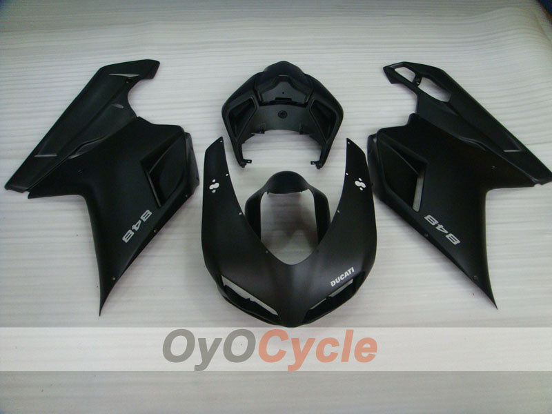 Kit de carénage à injection pour Ducati 848 08-13 - Noir, mat - Style d’origine #OYO87902181