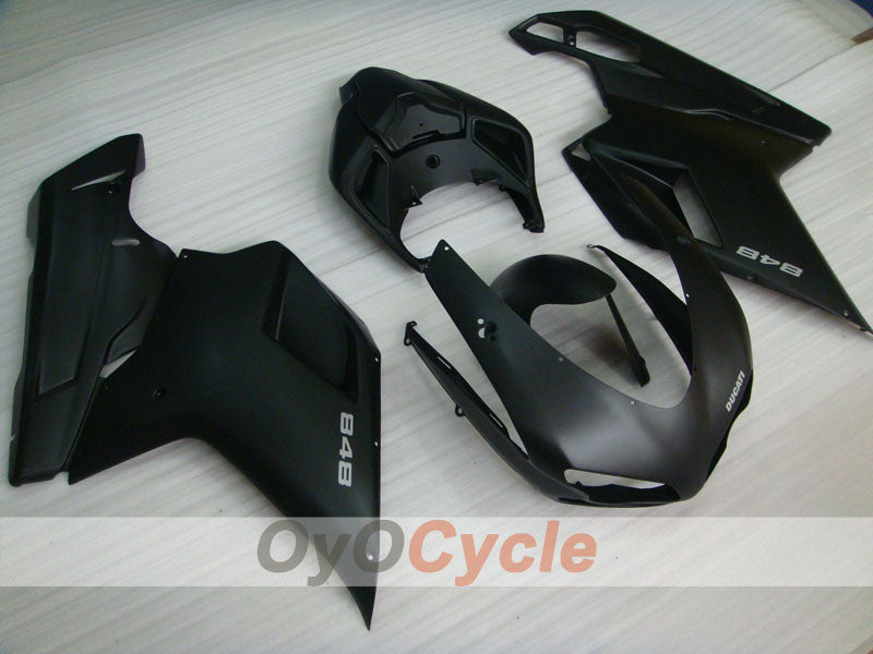 Kit de carénage à injection pour Ducati 848 08-13 - Noir, mat - Style d’origine #OYO87902181 Image secondaire du produit