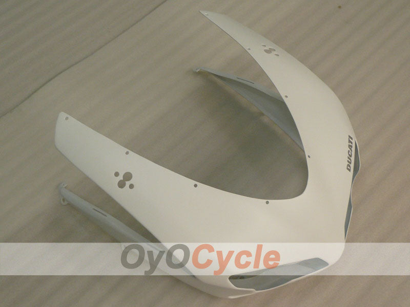 Kit de carénage à injection pour Ducati 848 08-13 - Blanc - Style d’origine #OYO87902182
