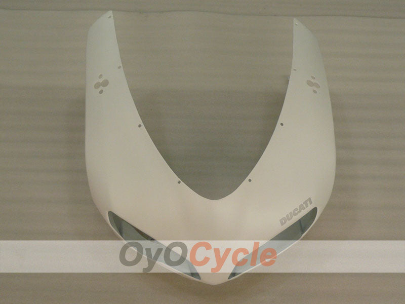 Kit de carénage à injection pour Ducati 848 08-13 - Blanc - Style d’origine #OYO87902182