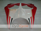 Kit de carénage injecté pour Ducati 996 99-02 - Rouge, blanc - Style usine #OYO87902213