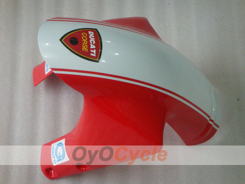 Kit de carénage injecté pour Ducati 996 99-02 - Rouge, blanc - INFO STRADA #OYO87902221