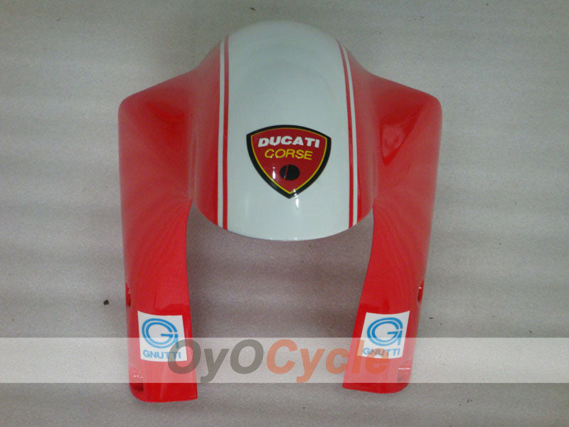 Kit de carénage injecté pour Ducati 996 99-02 - Rouge, blanc - INFO STRADA #OYO87902221