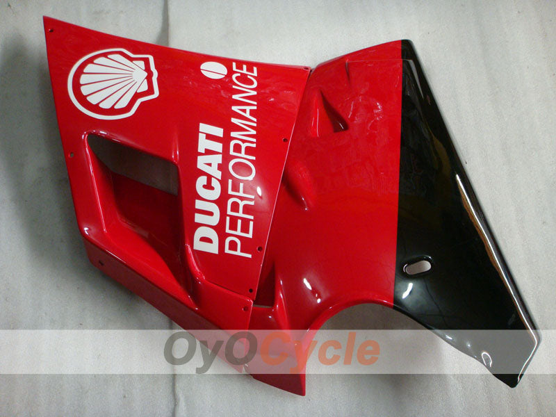 Kit de carénage à injection pour Ducati 996 99-02 - Rouge, Blanc - Performance #OYO87902230