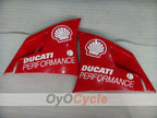 Kit de carénage à injection pour Ducati 996 99-02 - Rouge, Blanc - Performance #OYO87902230
