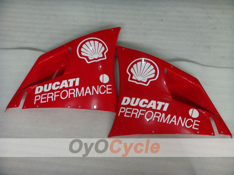 Kit de carénage à injection pour Ducati 996 99-02 - Rouge, Blanc - Performance #OYO87902230