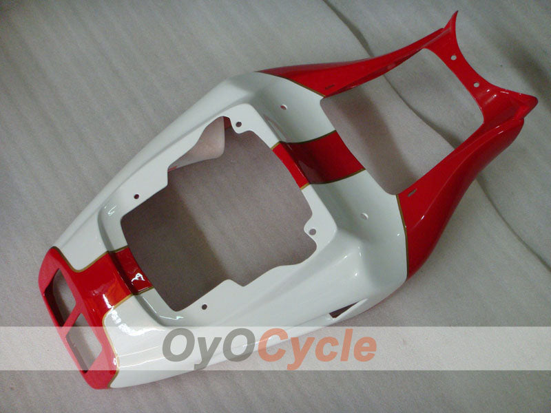 Kit de carénage à injection pour Ducati 996 99-02 - Rouge, Blanc - Performance #OYO87902231