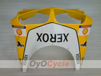 Kit de carénage d'injection pour Ducati 996 99-02 - Jaune, Blanc - Xerox #OYO87902241