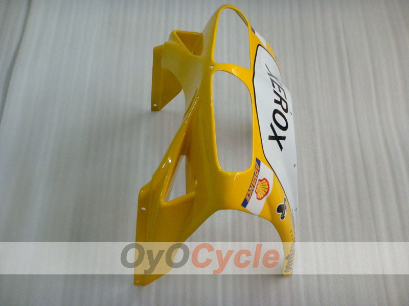 Kit de carénage d'injection pour Ducati 996 99-02 - Jaune, Blanc - Xerox #OYO87902241