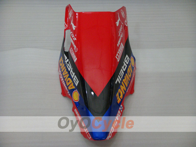 Kit de carénage d'injection pour Ducati 1098 07-09 - Rouge, Blanc - Xerox #OYO87902246