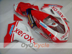 Kit de carénage d'injection pour Ducati 1098 07-09 - Rouge, Blanc - Xerox #OYO87902246
