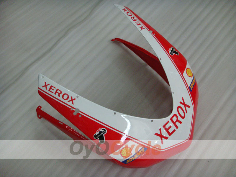 Kit de carénage d'injection pour Ducati 848 08-13 - Rouge, Blanc - Xerox #OYO87902248