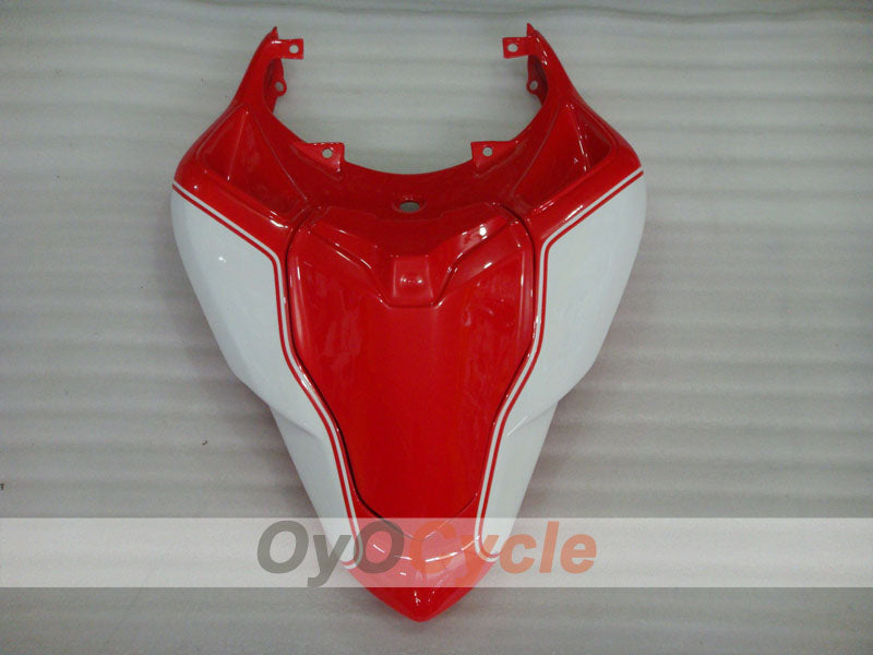Kit de carénage d'injection pour Ducati 848 08-13 - Rouge, Blanc - Xerox #OYO87902248