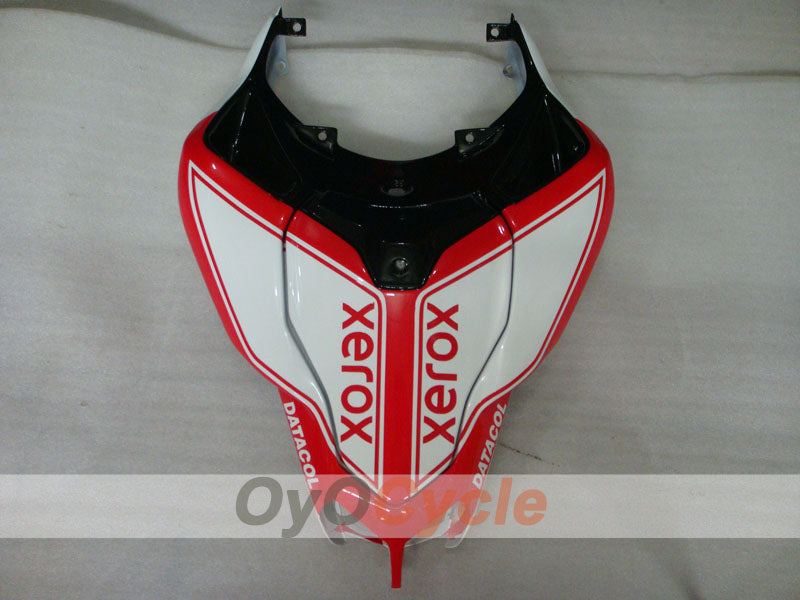 Kit de carénages injectés pour Ducati 1098 07-09 - Rouge, blanc - Xerox #OYO87902252