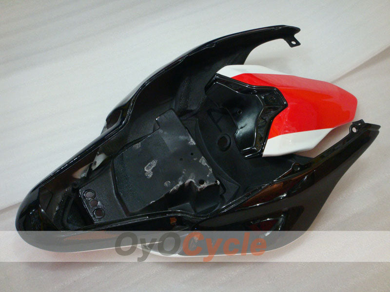 Kit de carénages injectés pour Ducati 848 08-13 - Rouge, blanc - Xerox #OYO87902261