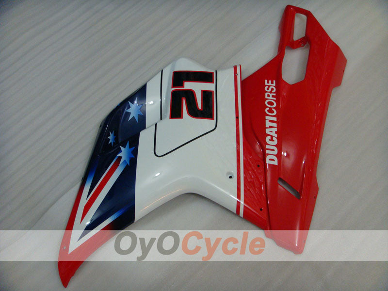 Carénage latéral gauche et droit pour Ducati 848 08-13 #OYO87914222 Image secondaire du produit