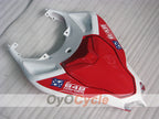 Kit de carénage injecté pour Ducati 848 08-13 - Rouge, Blanc - Xerox #OYO87902266