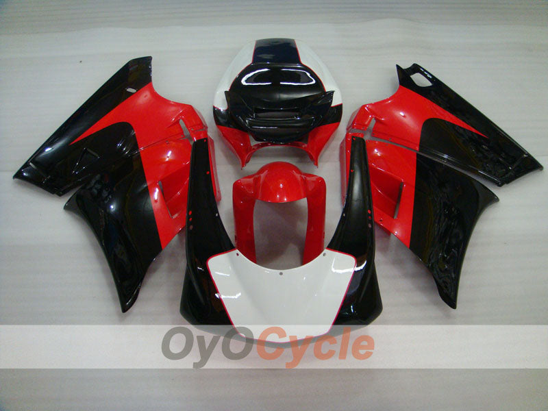 Kit de carénage à injection pour Ducati 998 de 02-04 - Rouge, noir - Style usine #OYO87902281