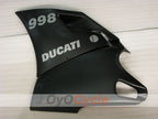 Kit de carénage à injection pour Ducati 998 de 02-04 - Noir, mat - Style usine #OYO87902282