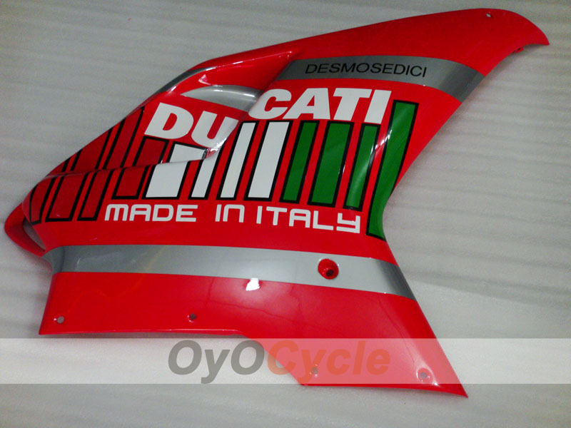 Kit de carénage à injection pour Ducati 1098 de 07-09 - Rouge, noir - Alice #OYO87902285