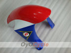 Kit de carénage injecté pour Ducati 998 02-04 - Rouge, jaune - Flamme #OYO87902289
