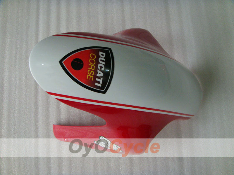 Kit de carénage injecté pour Ducati 1098 07-09 - Rouge, blanc - INFO STRADA #OYO87902297
