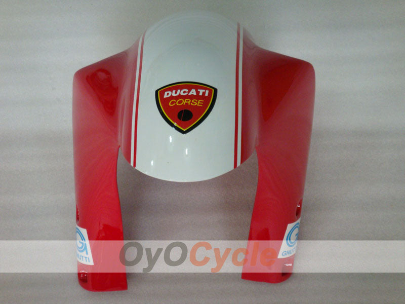 Kit de carénage à injection pour Ducati 998 02-04 - Rouge, Blanc - INFO STRADA #OYO87902300