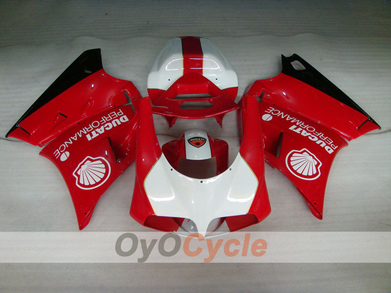 Kit de carénage à injection pour Ducati 998 02-04 - Rouge, Blanc - Performance #OYO87902304 Image secondaire du produit