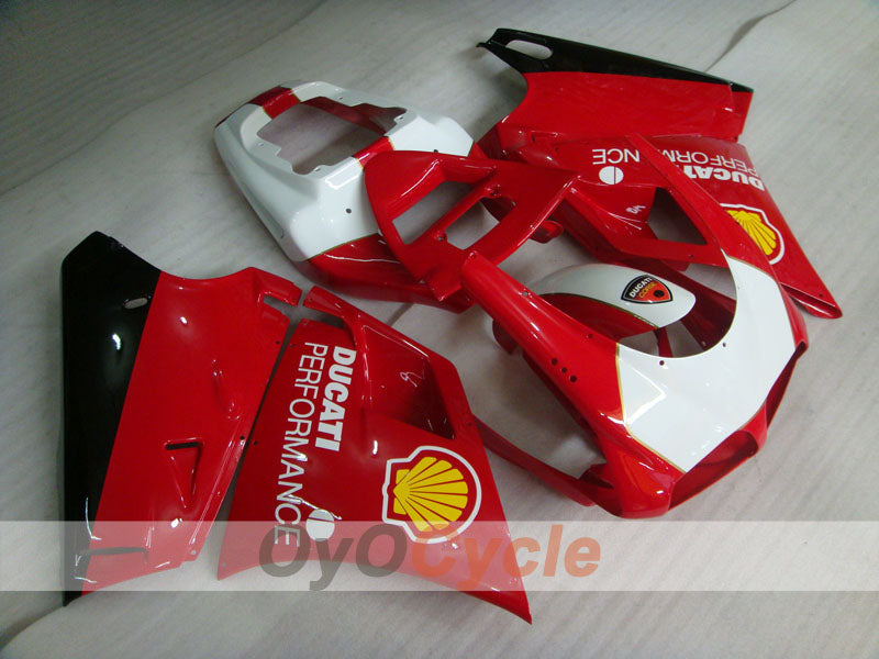 Kit de carénage à injection pour Ducati 998 02-04 - Rouge, Blanc - Performance #OYO87902306 Image secondaire du produit