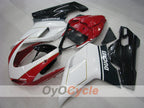 Kit de carénage injecté pour Ducati 1098 07-09 - Blanc, noir - Style usine #OYO87902316
