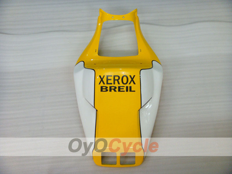 Kit de carénage injecté pour Ducati 998 02-04 - Jaune, blanc - Xerox #OYO87902322