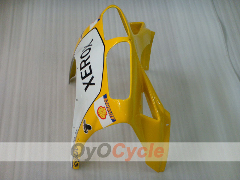 Kit de carénage injecté pour Ducati 998 02-04 - Jaune, blanc - Xerox #OYO87902322
