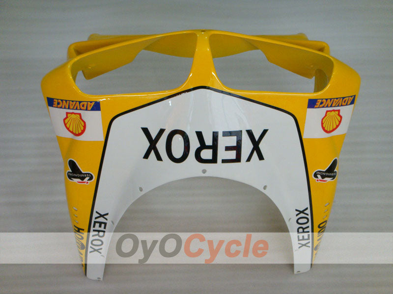 Kit de carénage injecté pour Ducati 998 02-04 - Jaune, blanc - Xerox #OYO87902322