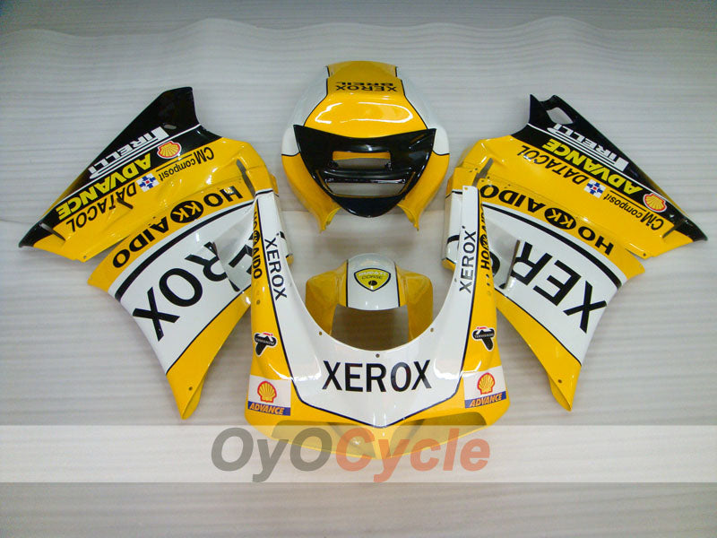 Kit de carénage injecté pour Ducati 998 02-04 - Jaune, blanc - Xerox #OYO87902322 Image secondaire du produit
