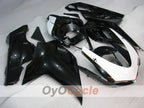 Kit de carénage injecté pour Ducati 1098 07-09 - Blanc, Noir - Style d’origine #OYO87902325