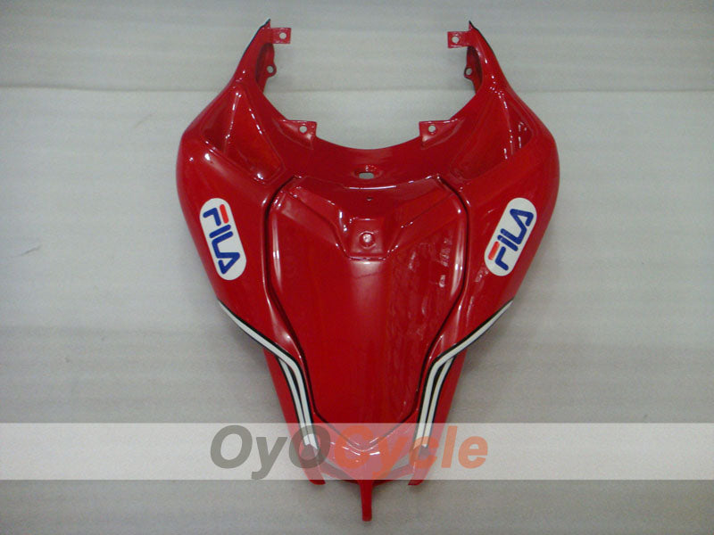 Kit de carénage à injection pour Ducati 1198 09-11 - Rouge, Noir - FILA #OYO87902337