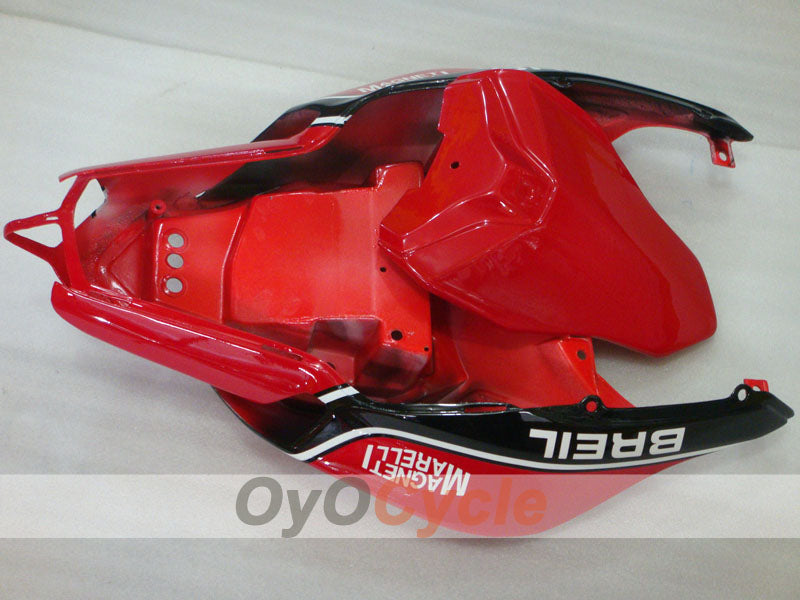 Kit de carénage à injection pour Ducati 1198 09-11 - Rouge, Noir - FILA #OYO87902337