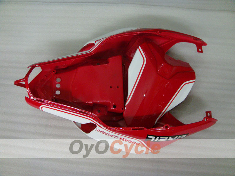 Kit de carénage à injection pour Ducati 1198 09-11 - Rouge, Noir - INFO STRADA #OYO87902338