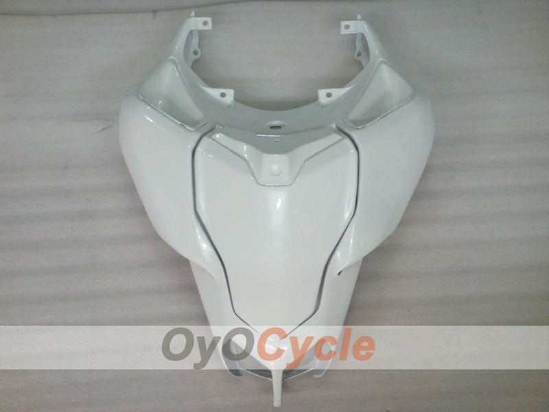 Kit de carénage à injection pour Ducati 1198 09-11 - Blanc, Noir, Mat - Style d'usine #OYO87902344
