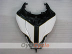 Kit de carénage à injection pour Ducati 1198 09-11 - Blanc, Noir - Style d'usine #OYO87902345