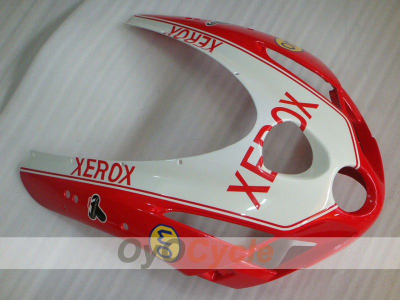 Kit de carénages injectés pour Ducati 999 03-04 - Rouge, Blanc - Xerox #OYO87902365