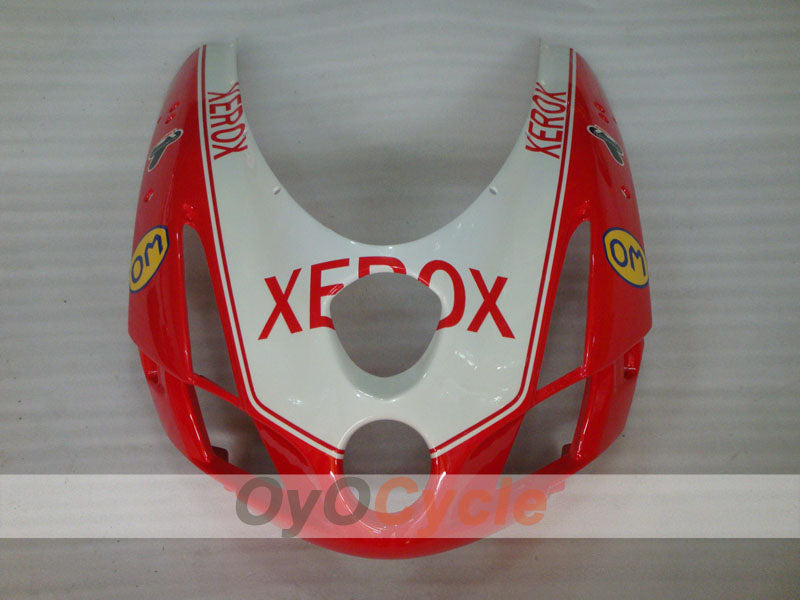 Kit de carénages injectés pour Ducati 999 03-04 - Rouge, Blanc - Xerox #OYO87902365