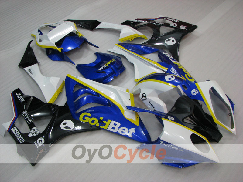Kit de carénage à injection pour BMW S1000RR 09-14 - Bleu, Noir - PIRELLI #OYO87902391