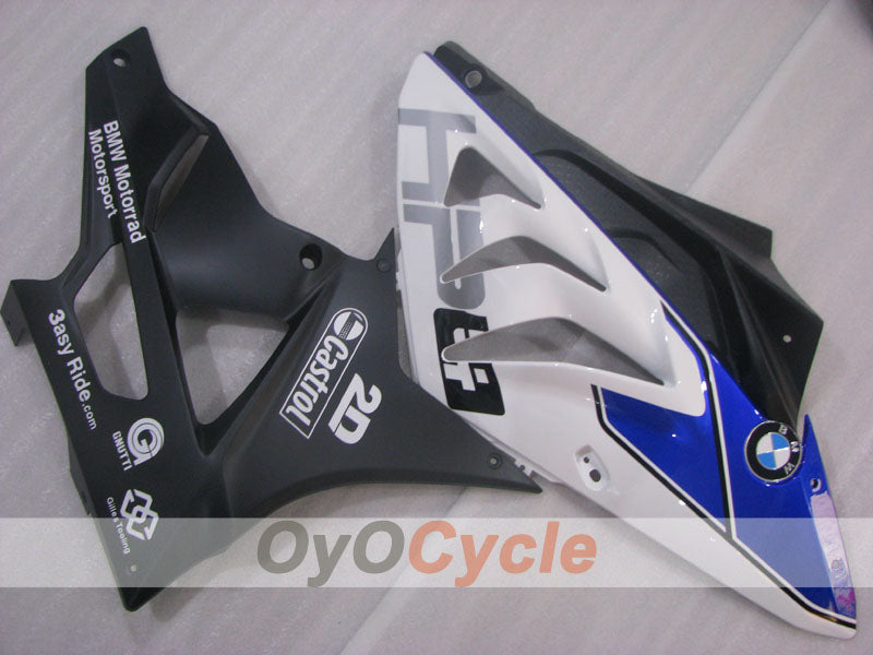 Kit de carénage à injection pour BMW S1000RR 09-14 - Blanc, Noir - PIRELLI #OYO87902403